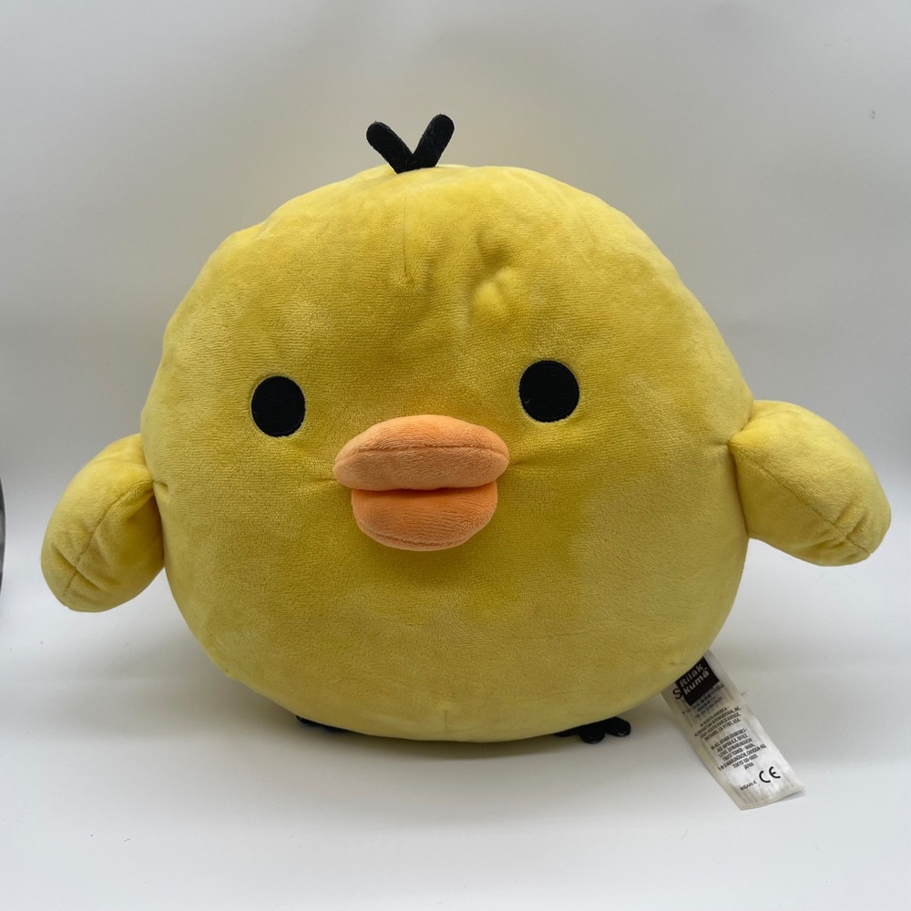 San-X Rilakkuma Kiiroitori Chick Plush Yellow Bird Stuffed Animal Toy Kawaii 11"